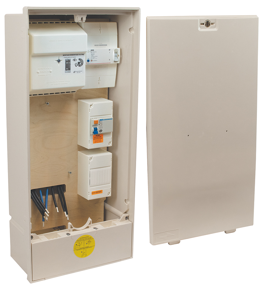 COFFRET BRANCHEMENT PROVISOIRE TRIPHASE 30/60A