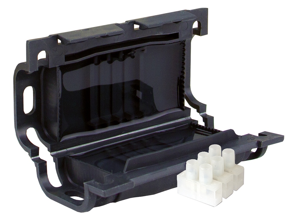 BOITE GEL JONCTION 3X2,5 AVEC CONNECTIQUE *