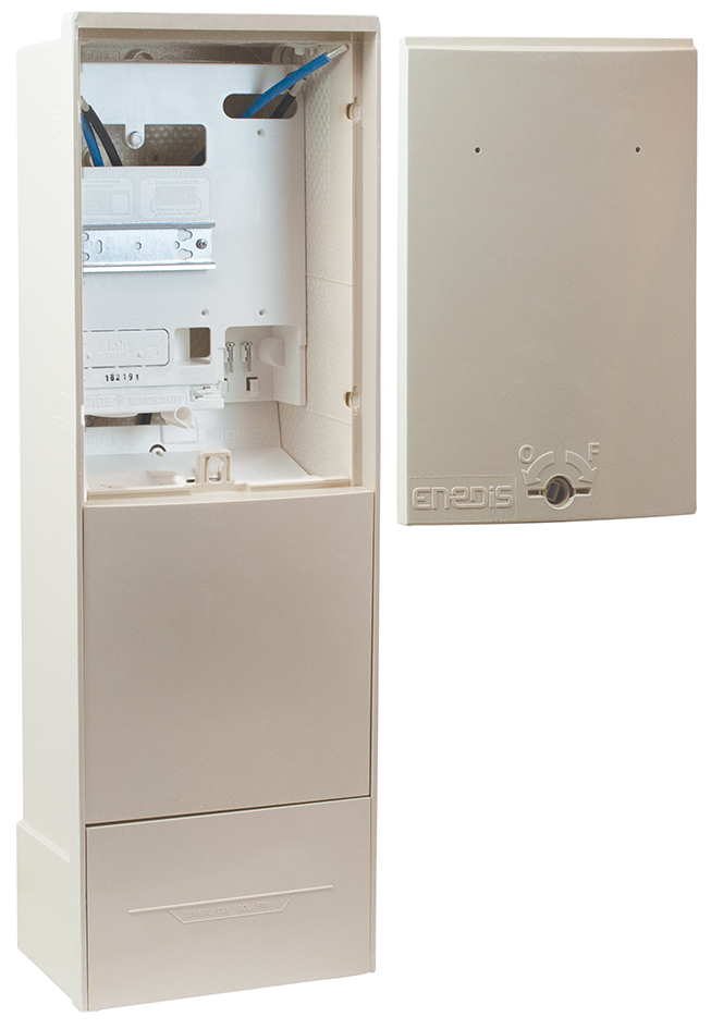 BORNE CIBE TYPE 2 MONO SERRURE RECTANGULAIRE 6980811 *