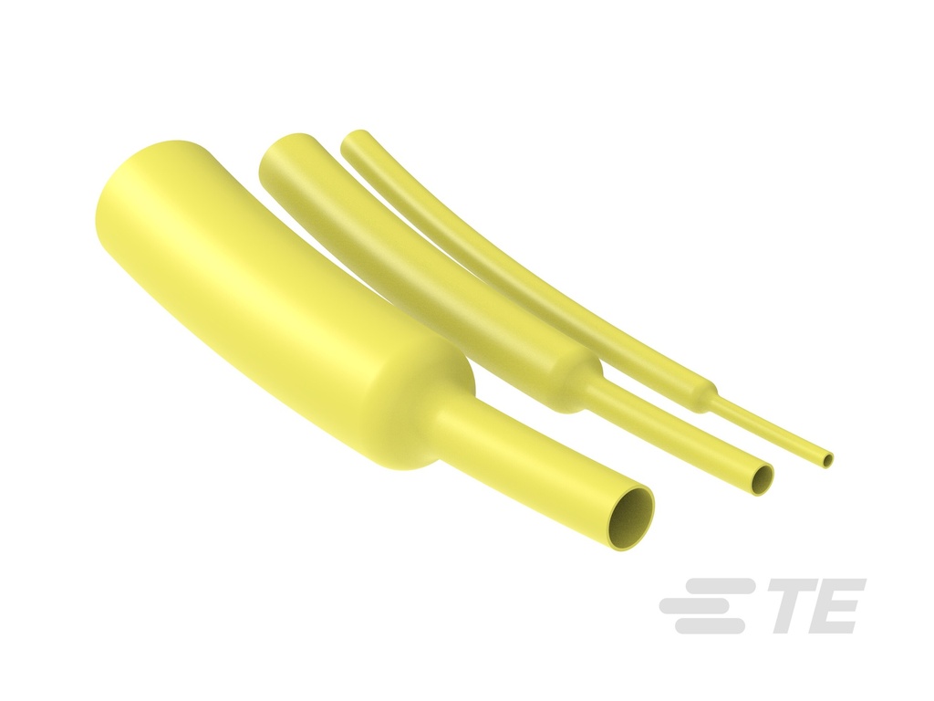 GAINE THERMORETRACTABLE PAROI MINCE CGPT 19/9.5 JAUNE 1M