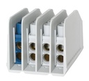 BOITIER CLASSE 2 EP MINI COBOX 4 BORNES FIXES 4P-1FN-G FENETRE GRISE