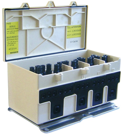 [MICP432] COFFRET REGROUPEMENT BRANCHEMENT AERIEN A DENUDAGE 6902149 *