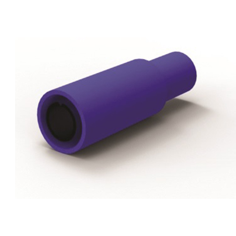 [TYC1856389-9] FICHE CYLINDRIQ FEMEL 5MM BLEU