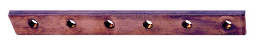 [TYC711593-1] BARRE RIGIDE NUE CU M6 E25 D8 15X5X990